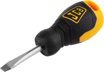 Отвертка JCB, хромомолибденовая сталь S2, двухкомпонентная рукоятка, магнитный наконечник, SL 6,5х40мм JSD012 купить в Нефтеюганске