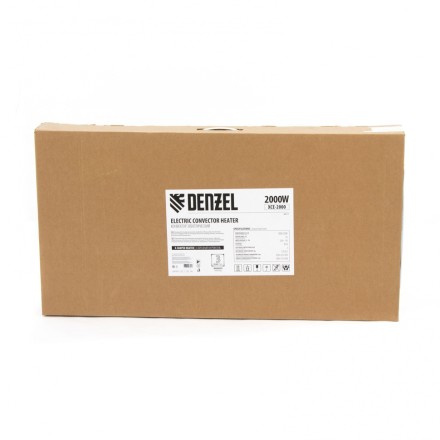 Конвектор электрический XCE-2000, 230 В, 2000 Вт, X-образный нагреватель Denzel 98117 купить в Нефтеюганске