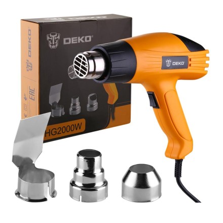 Фен строительный DEKO HG2000W, 063-4166 купить в Нефтеюганске