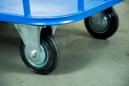 Тележка платформенная TOR ТП-МБ (600х1000) с бортами (колеса 160 мм) 1012417 купить в Нефтеюганске