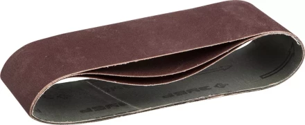 Лента шлифовальная бесконечная ЗУБР &quot;МАСТЕР&quot; на тканевой основе, для ЛШМ, P320, 75х457мм, 3шт 35541-320 купить в Нефтеюганске