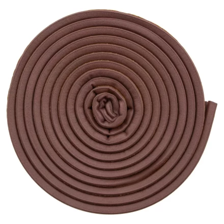 Уплотнитель резиновый, 24 м, профиль &quot;D&quot;, коричневый Сибртех 88904 купить в Нефтеюганске