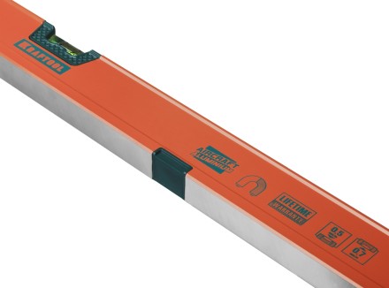 Уровень KRAFTOOL &quot;KRAFT-MAX&quot; магнитный, особо усилен, 2 ампулы, 2 фрезерованные базовые поверхности, 80см 34575-080 купить в Нефтеюганске