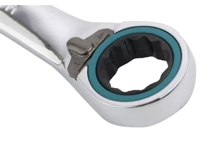 Набор ключей комбинированных с трещоткой, 8 - 19 мм, 7шт., реверсивные, CrV GROSS 14892 купить в Нефтеюганске