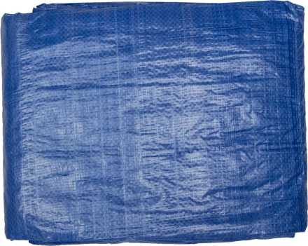 Тент-полотно STAYER &quot;MASTER&quot; универсальный, из тканого полимера плотностью 65 г/м3, с люверсами, водонепроницаемый, 4мх5м 12560-04-05 купить в Нефтеюганске