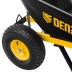 Тачка строительная Denzel 69000, усиленная, объем 140 л, 250 кг, двухколесная, колесо 15х6.00-6 купить в Нефтеюганске