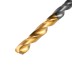 Сверло по металлу, 2,5 мм, HSS-Tin, Golden Tip, 10 шт. Denzel 717204 купить в Нефтеюганске