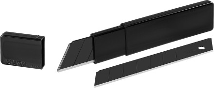 Лезвие OLFA &quot;BLACK MAX&quot; сегментированное, 5шт, 25х126х0,7мм OL-HBB-5B купить в Нефтеюганске