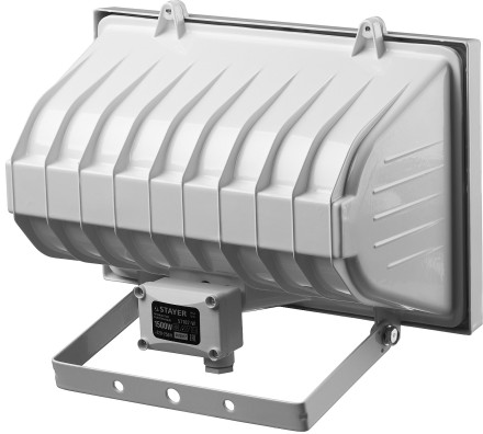 Прожектор STAYER &quot;MASTER&quot; MAXLight галогенный, с дугой крепления под установку, белый, 1500Вт 57107-W купить в Нефтеюганске
