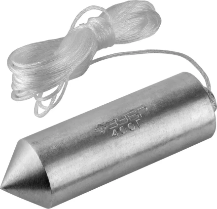 Отвес ЗУБР "МАСТЕР" строительный со шнуром, в пластиковом контейнере, 600 г 0636-600_z01 купить в Нефтеюганске