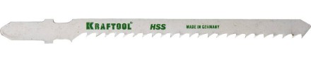 Полотна KRAFTOOL, T227D, для эл/лобзика, HSS, по мягкому металлу, фигурный рез, EU-хвост., шаг 3мм, 75мм, 2шт 159558-3 купить в Нефтеюганске