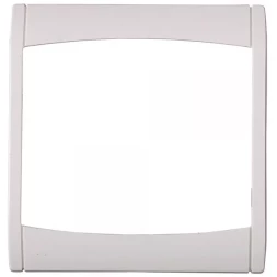 Панель СВЕТОЗАР "ЭФФЕКТ" накладная, цвет бежевый, 1 гнездо SV-54445-B