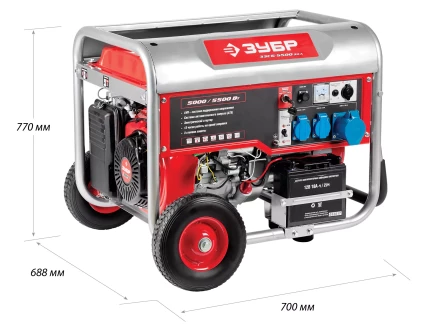 Генератор бензиновый ЗЭСБ-5500-ЭНА серия МАСТЕР купить в Нефтеюганске