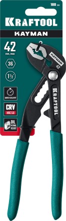 Клещи переставные с быстрой регулировкой KRAFTOOL KAYMAN 22353-18 купить в Нефтеюганске