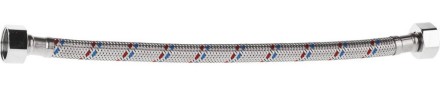 Подводка гибкая STAYER для воды, оплетка из нержавеющей стали, г/г 1/2&quot; - 0,3м 51015-G/G-030 купить в Нефтеюганске