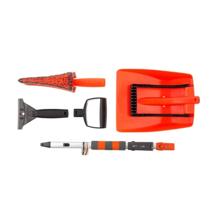 Щетка-сметка для снега со скребком трансформер Stels 55314 купить в Нефтеюганске