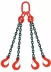 Строп цепной четырехветвевой 4СЦ 6.7 т L=2 м 8 кл с торцевыми захватами для труб купить в Нефтеюганске
