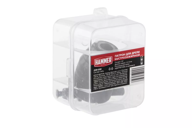 Патрон для дрели HAMMER Ф13мм 1/2" (208-206) купить в Нефтеюганске