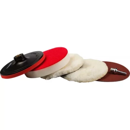 Набор ЗУБР "ЭКСПЕРТ" насадки полировальные для дрели/УШМ, 180мм, 7шт 3591-180-H7 купить в Нефтеюганске