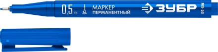 ЗУБР МП-50 синий, 0.5 мм перманентный маркер (06321-7) купить в Нефтеюганске