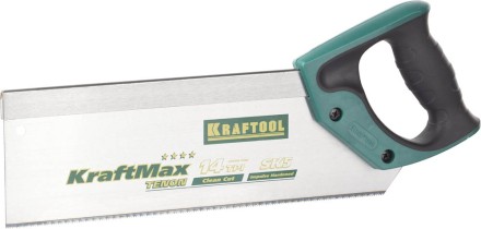 Ножовка с обушком для стусла (пила) KRAFTOOL &quot;KraftMax&quot; TENON, 14 /15 TPI, 300 мм, специальный зуб 15228-30 купить в Нефтеюганске
