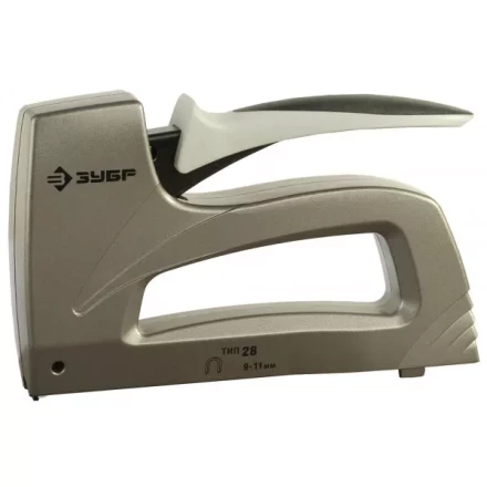 Степлер ЗУБР кабельный цельнометаллический корпус, тип 28, 9-11мм, диаметр кабеля 4,5мм 31579 купить в Нефтеюганске