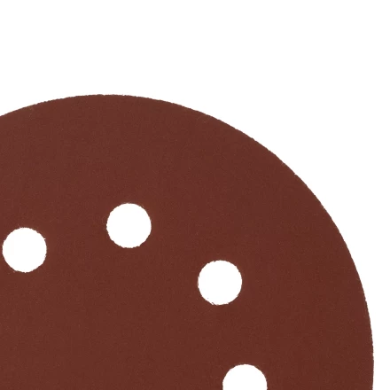 Круг абразивный на ворсовой подложке под &quot;липучку&quot;, перфорированный, P 600, 125 мм, 5 шт Сибртех 738167 купить в Нефтеюганске