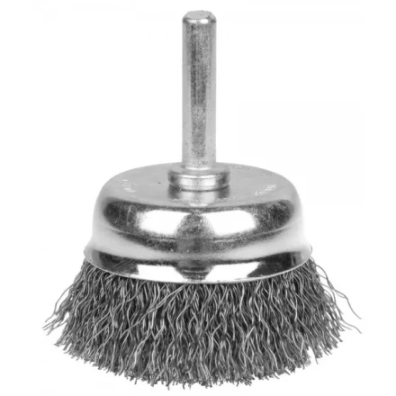 ЗУБР &quot;ЭКСПЕРТ&quot;. Щетка чашечная для дрели, витая стальная проволока 0,3мм, 63мм 35253-063_z01 купить в Нефтеюганске