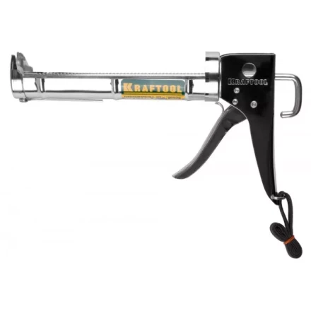 Пистолет для герметика KRAFTOOL &quot;C-Kraft&quot; 06671, полукорпусной, хромированный, 320мл 06671_z01 купить в Нефтеюганске