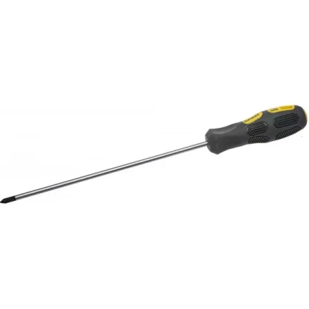 Отвертка STAYER &quot;PROFESSIONAL&quot; &quot;MAX-GRIP&quot; слесарная, Cr-V, намагниченная, PH №1х200мм 2582-1-200 G купить в Нефтеюганске