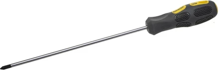 Отвертка STAYER &quot;PROFESSIONAL&quot; &quot;MAX-GRIP&quot; слесарная, Cr-V, намагниченная, PH №1х200мм 2582-1-200 G купить в Нефтеюганске