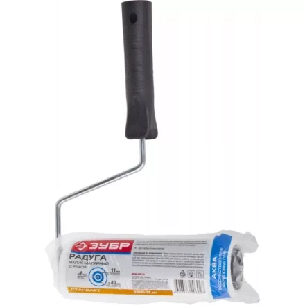 Валик ЗУБР &quot;СТАНДАРТ&quot; РАДУГА поролоновый, 180 мм 03605-20_z01 купить в Нефтеюганске