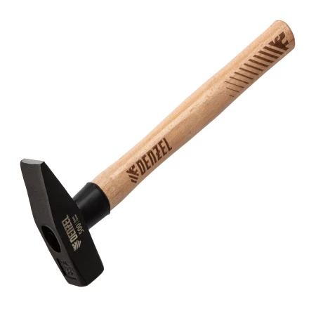 Молоток слесарный, 500 г Denzel, кованый квадратный боек, буковая рукоятка, 10429 купить в Нефтеюганске