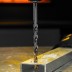 Сверло спиральное по металлу Denzel, 10 х 184 мм, Р6М5, Golden Tip, удлиненное 718263 купить в Нефтеюганске