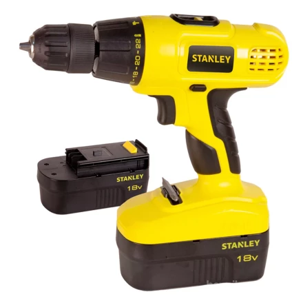Дрель аккумуляторная Stanley STDC18HBK в кейсе купить в Нефтеюганске