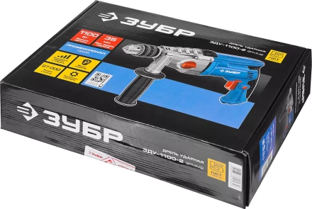 Дрель ударная двухскоростная ЗДУ-1100-2 ЭРММ2 серия ПРОФЕССИОНАЛ купить в Нефтеюганске