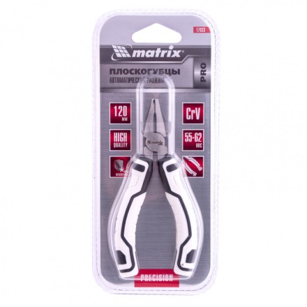Плоскогубцы Mini 120 мм авторазжим Pro Matrix 17833 купить в Нефтеюганске
