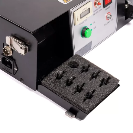 Пресс-клещи электрические КВТ ПКЭ-01 для опрессовки наконечников и разъемов матрицами МПК (87730) купить в Нефтеюганске