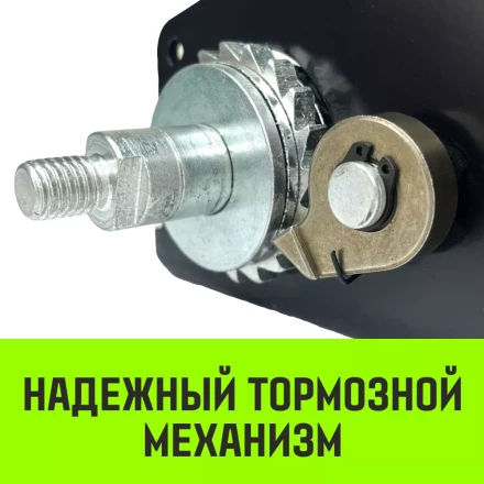 Лебедка ручная барабанная с тормозом HITCH HWB 500 500 кг лента 10 м (SZ073181) купить в Нефтеюганске