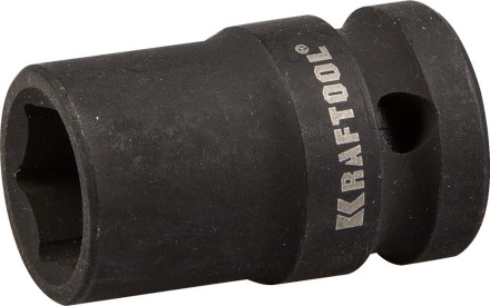 Торцовая головка KRAFTOOL &quot;INDUSTRIE QUALITAT&quot; ударная (1/2&quot;), FLANK, Cr-Mo, фосфатированная, 13 мм 27940-13_z01 купить в Нефтеюганске