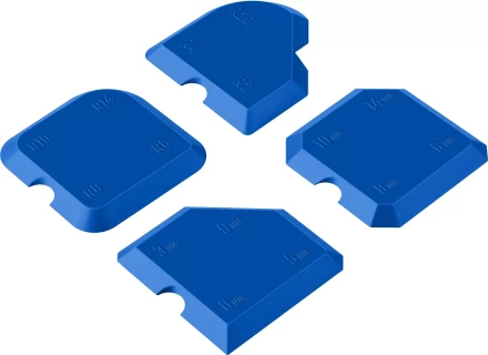 ЗУБР НШГ-16 набор специальных шпателей для формирования швов герметика (1015-H4) купить в Нефтеюганске