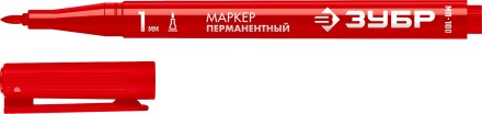 ЗУБР МП-100 красный, 1 мм перманентный маркер (06320-3) купить в Нефтеюганске