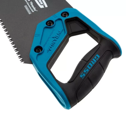 Ножовка по дереву &quot;PIRANHA&quot;, 500 мм, 7 TPI, 3D-зуб, тефлоновое покрытие полотна, двухкомпонентная рукоятка Gross 24115 купить в Нефтеюганске