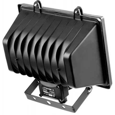Прожектор STAYER &quot;MASTER&quot; MAXLight галогенный, с дугой крепления под установку, черный, 1000Вт 57105-B купить в Нефтеюганске