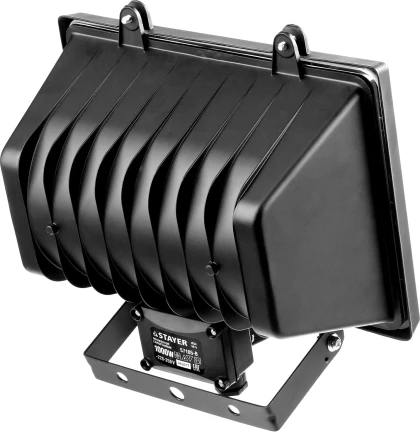 Прожектор STAYER &quot;MASTER&quot; MAXLight галогенный, с дугой крепления под установку, черный, 1000Вт 57105-B купить в Нефтеюганске