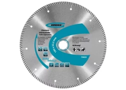 Диск алмазный 125 х 22,2 мм турбо-сегментный сухое резание GROSS 73021