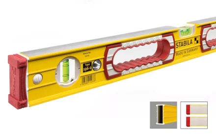 Уровень 183 см  тип 196-2   3 глазка  15237   STABILA купить в Нефтеюганске