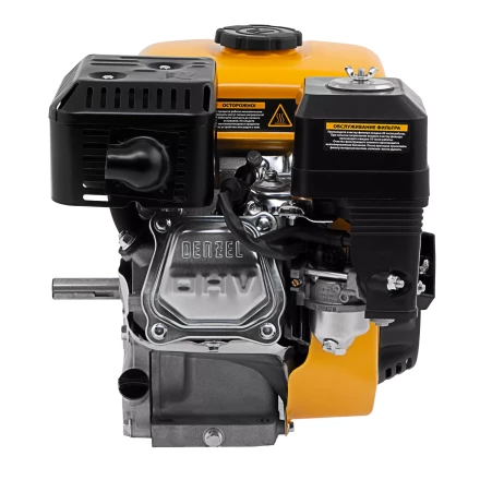 Двигатель бензиновый Denzel RX-17K, 7 л.с., 212 см3, горизонтальный вал шпонка 19 мм 95101 купить в Нефтеюганске