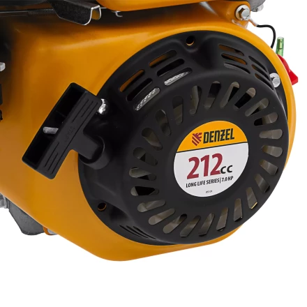 Двигатель бензиновый Denzel RX-17K, 7 л.с., 212 см3, горизонтальный вал шпонка 19 мм 95101 купить в Нефтеюганске