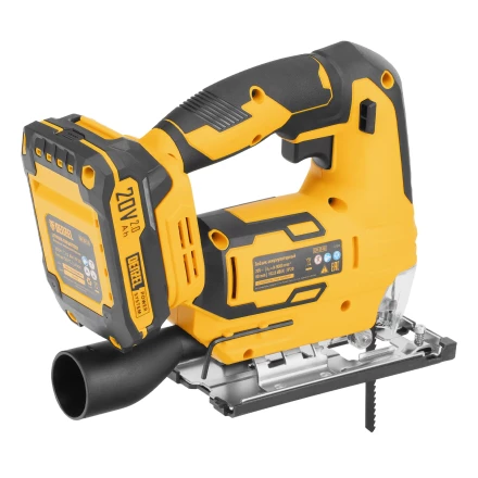 Лобзик аккумуляторный CJH-20-80, Li-Ion, 20 В// Denzel 27205 купить в Нефтеюганске